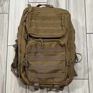 NEW TAGS REEBOW GEAR Tactical Backpack for Men Military Tactical Army Tan Khaki